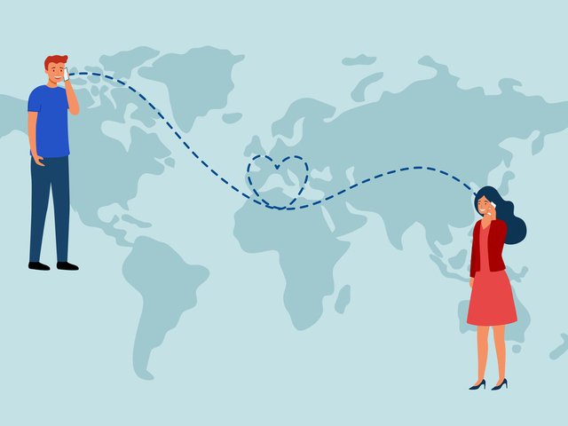 Long distance dating: zo werkt een relatie op afstand